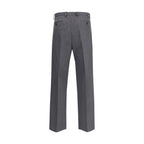 Gray Wool Oves Aries Dress Pants
