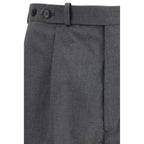Gray Wool Oves Aries Dress Pants