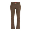 Yellow Cotton Casual Pants