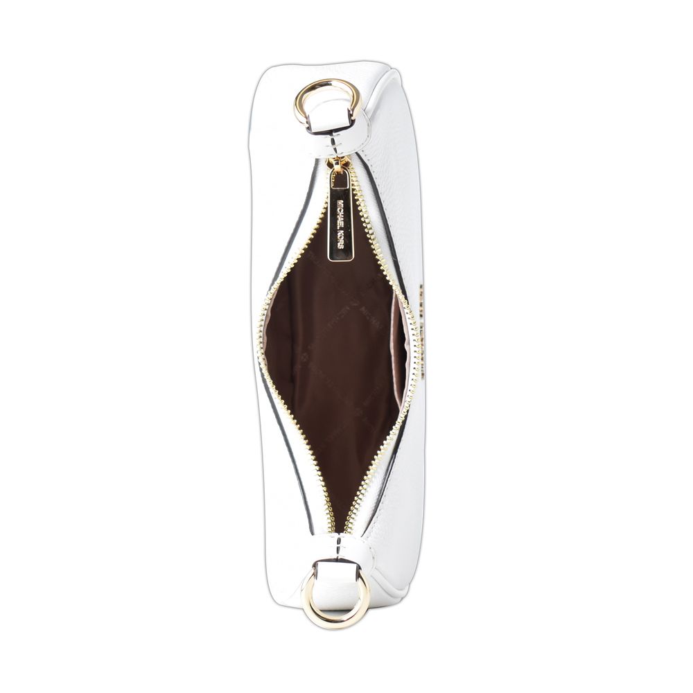 White Leather Shoulder Bag