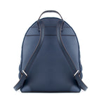 Blue Artificial Leather Backpack