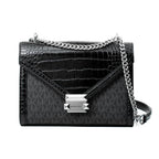 Black Canvas Crossbody Bag
