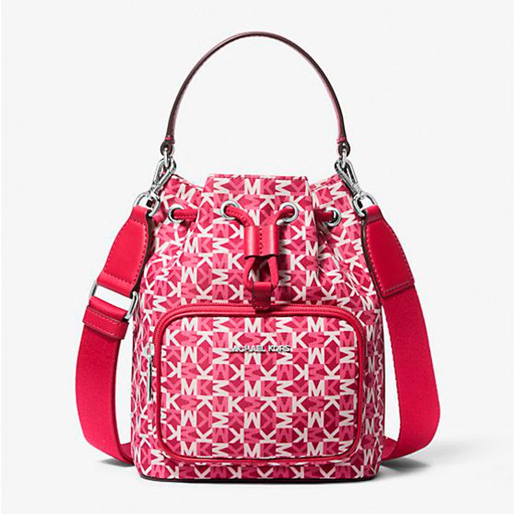 Multicolor Nylon Backet Bag