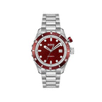 Gray Stainless Steel Dress Watch