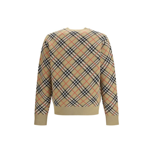 Beige Cotton Sweatshirt