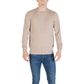 Beige Polyester Sweatshirt