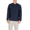 Blue Cotton Sweatshirt
