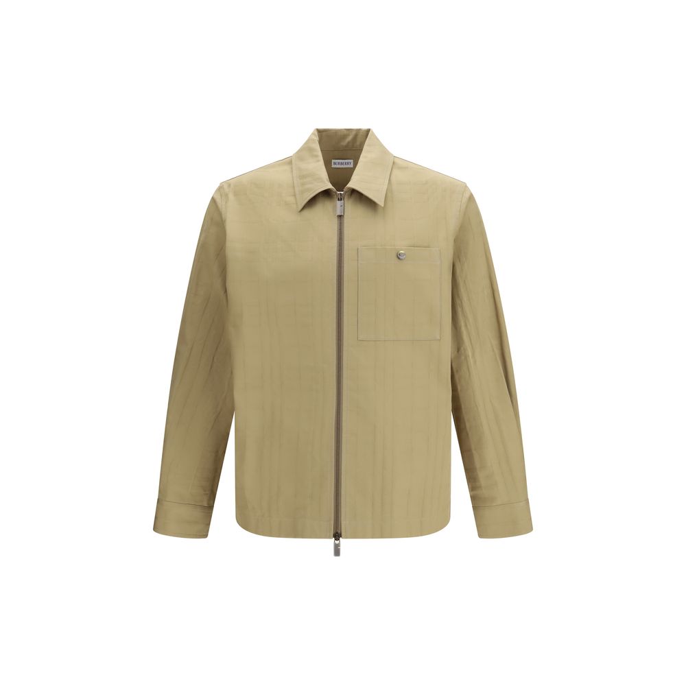 Beige Cotton Coat