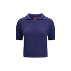 Blue Silk Dress Shirt
