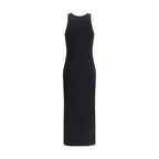 Black Cotton Casual Dress