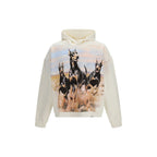 White Cotton Sweatshirt