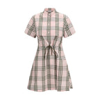 Multicolor Cotton Casual Dress