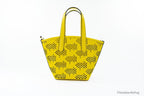 Michael Kors Kimber Small Daffodil Leather 2-In-1 Zip Tote Messenger Bag Purse