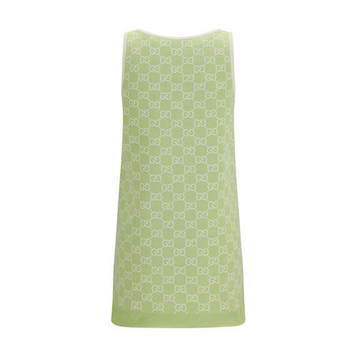 Bicolor Cotton Casual Dress