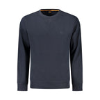 Blu Cotton Men Sweatshirt