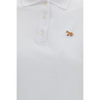 White Cotton Polo Shirt