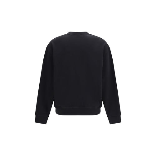 Black Cotton Sweatshirt