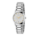 Gray Stainless Steel Dress Watch