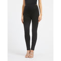 Black Viscose Casual Pants