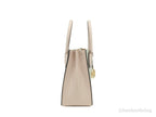 MICHAEL KORS Mercer 35S1GM9M2B Medium Logo And Leather Accordion Crossbody Bag In Powder Blush Multi