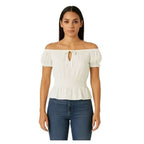 White Polyester Blouse
