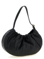 Black Polyethylene Shoulder Bag