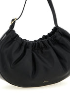 Black Polyethylene Shoulder Bag