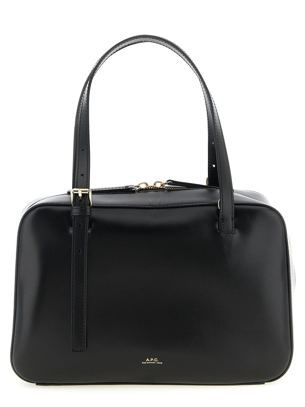 Black Cowhide Handbag