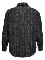 Gray Polyamide Shell Jacket