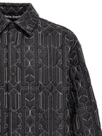 Gray Polyamide Shell Jacket