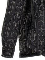 Gray Polyamide Shell Jacket