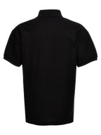 Black Polyester Polo Shirt