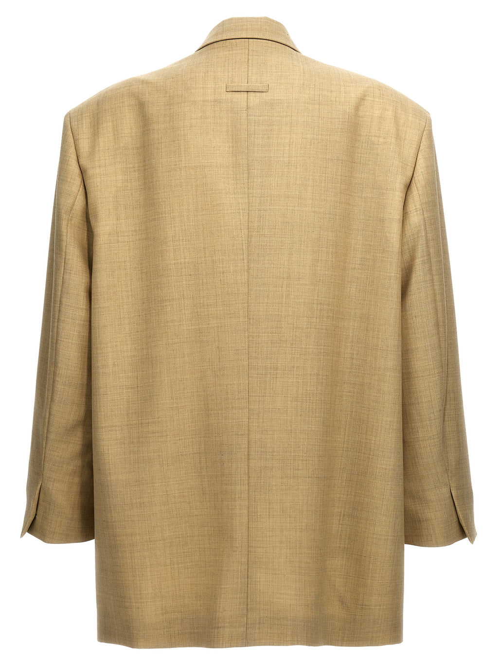 Beige Wool Blazer