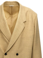 Beige Wool Blazer
