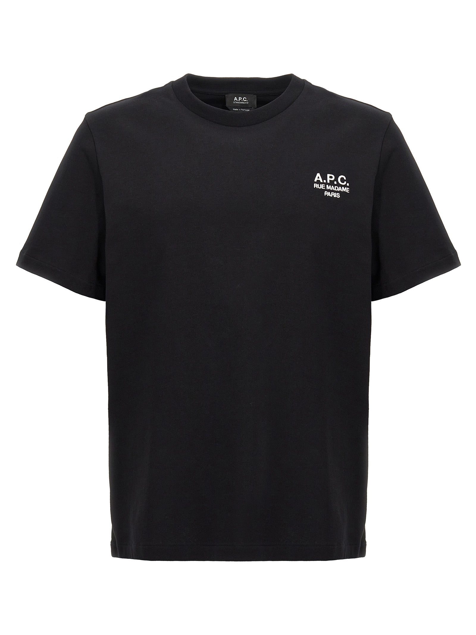 Black Cotton T-Shirt