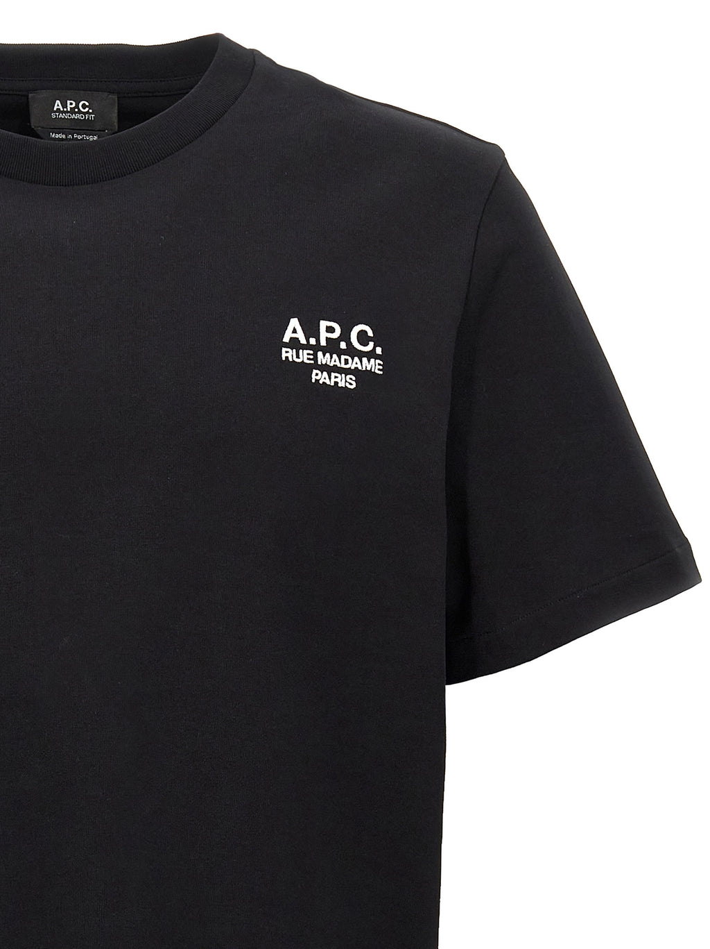 Black Cotton T-Shirt