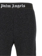 Black Viscose Flared Pants