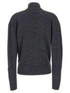 Gray Wool Cardigan
