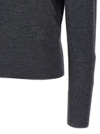 Gray Wool Cardigan