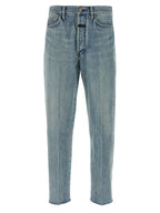 Blue Cotton Jeans Denim