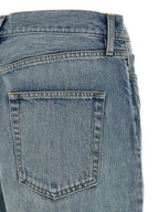 Blue Cotton Jeans Denim