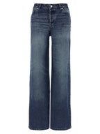 Blue Cotton Jeans Denim