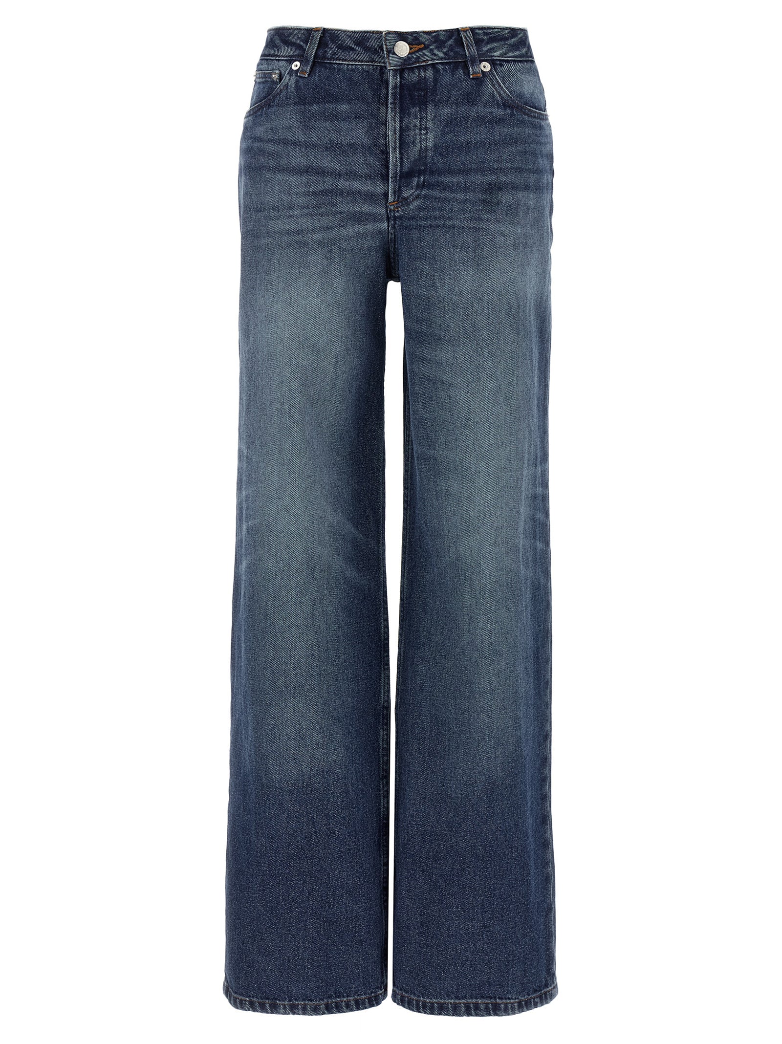 Blue Cotton Jeans Denim