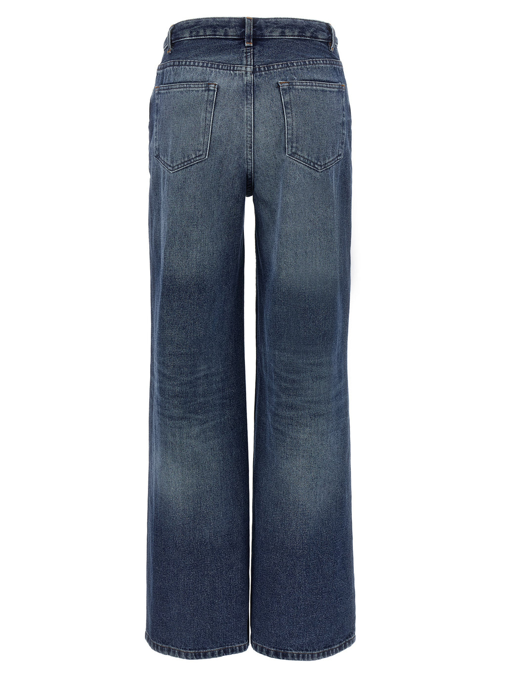 Blue Cotton Jeans Denim