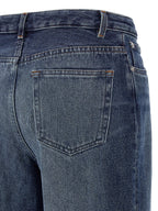 Blue Cotton Jeans Denim