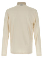 Beige Wool Polo Shirt