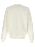 White Cotton Sweatshirt