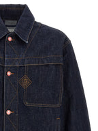 Blue Cotton Denim Jacket