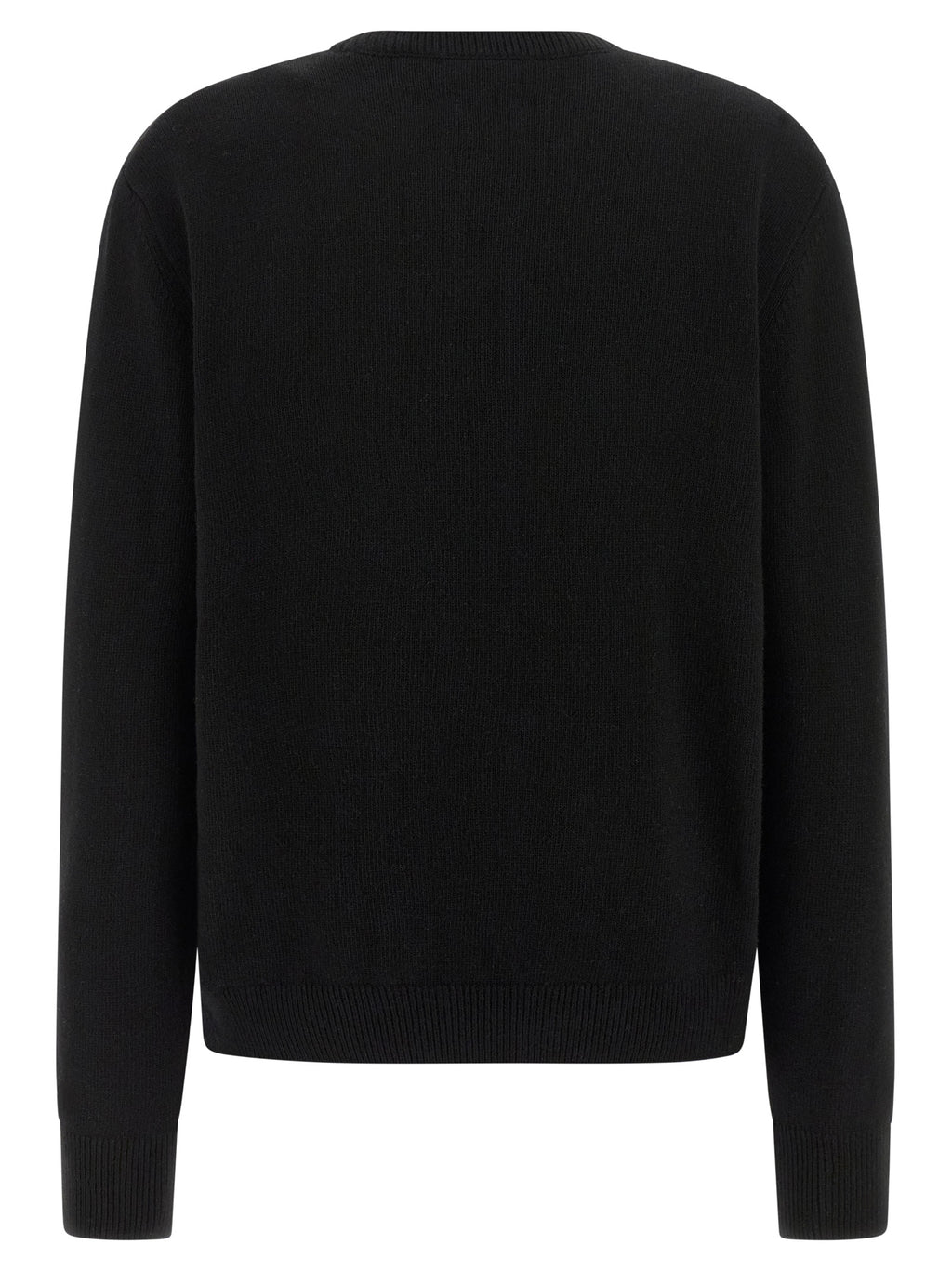 Black Wool Cardigan