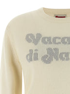 White Wool Cardigan